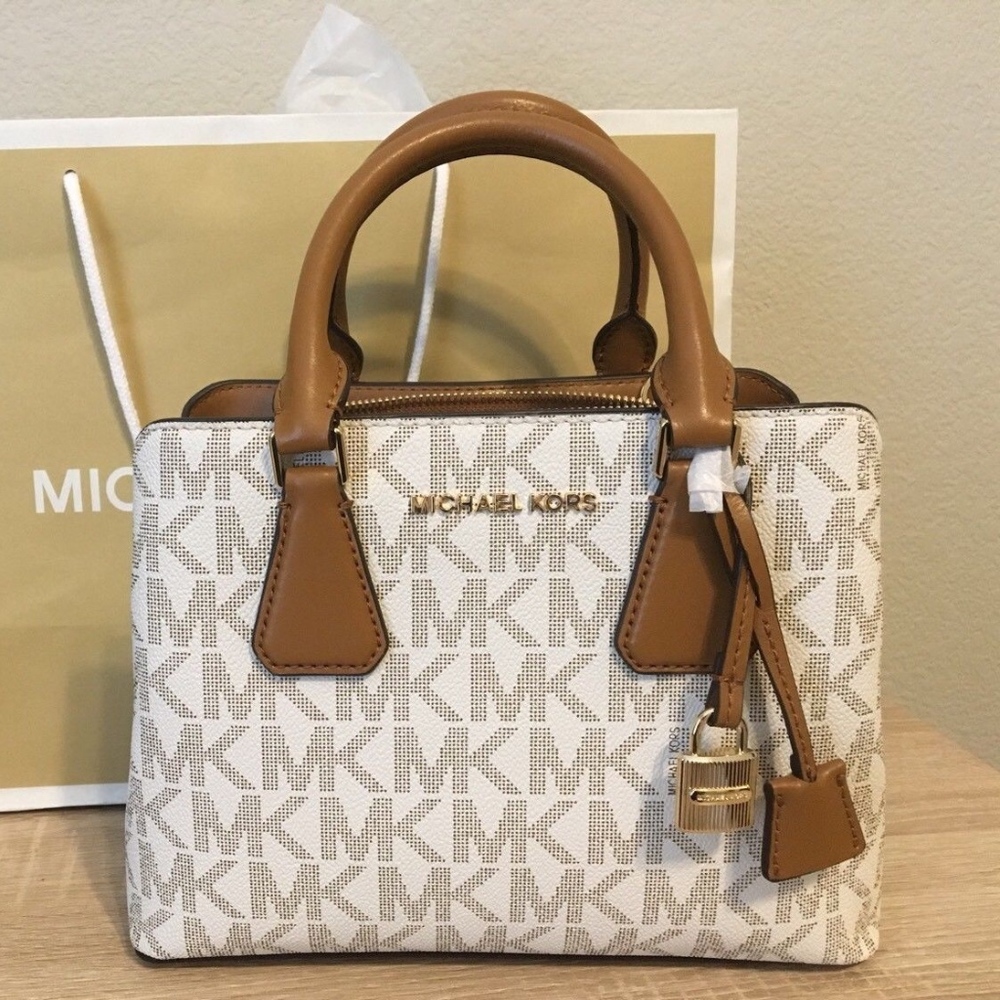 MICHAEL KORS SMALL CAMILLE SATCHEL BAG